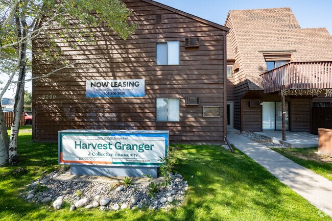 Letrero de monumento - Harvest Granger Apartments