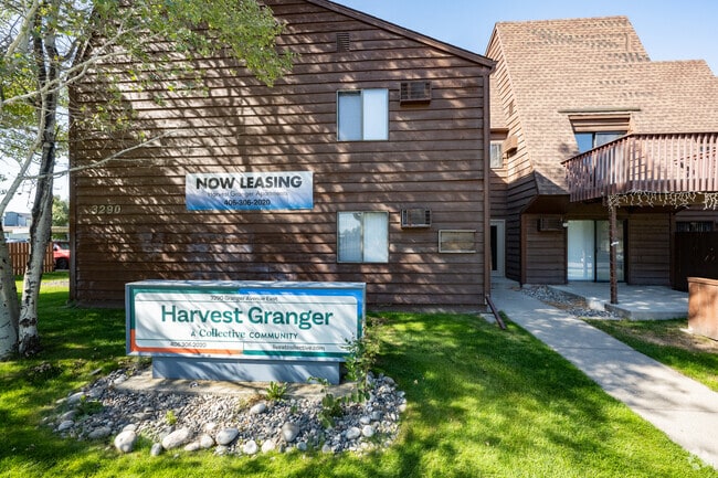 Monument Sign - Harvest Granger Apartments