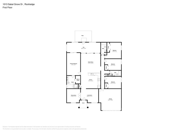 Foto del edificio - 1013 Sabal Grove Dr