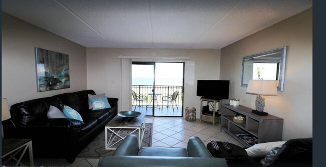 Living room with direct ocean/pool views - 2730 Ocean Shore Blvd