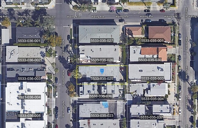 Aerial Photo - 748 N Hudson Ave