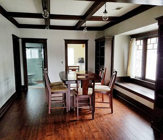 Dining Room into Kitchen/Bath/BR - 257 Windward Ave