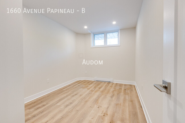 Photo du bâtiment - 1660 Av. Papineau