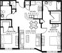 Legacy - 2 Bed, 2 bath (A)