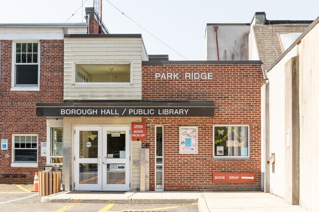 Park Ridge Borough Hall is a great place to rent a book in Montvale.
