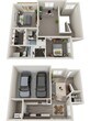 2 Bed 2.5 Bath B Loft Reno