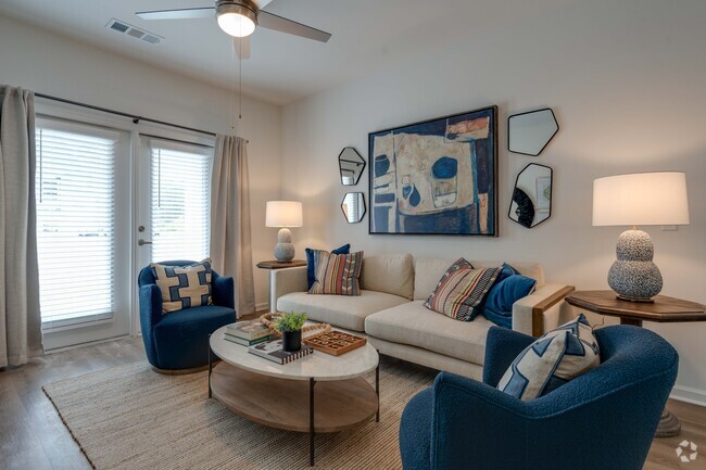 2BR, 2BA - 1,168SF - Living Room - Exchange At Wildlight