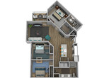 C2 - Three Bed/Two Bath