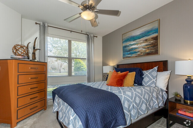 A2 1BR, 1BA - 692SF - Bedroom - Origin at Frisco Bridges