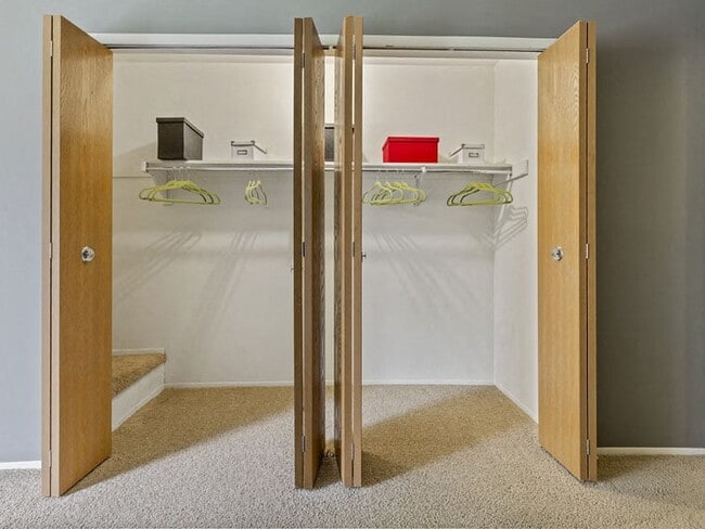 Spacious Bedroom Closets at Franklin River Apartments in Southfield, MI - Franklin River Apartments