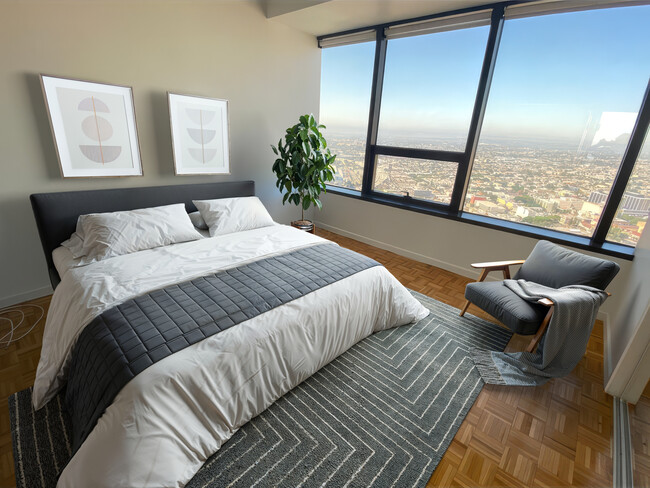 Guest Room Virtually Staged - 1100 Wilshire Blvd