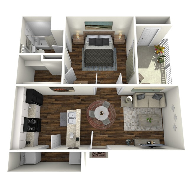 Floorplan - Fredericksburg Place Apartments