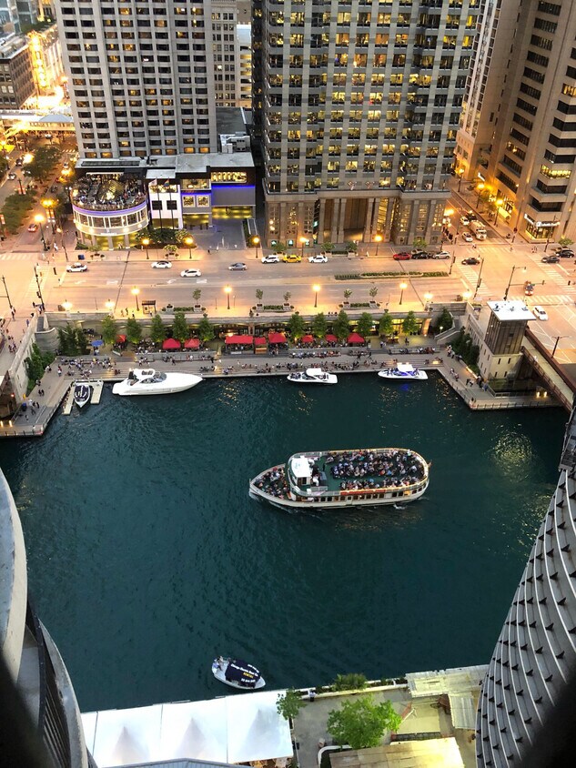 View from balcony - 300 N State St