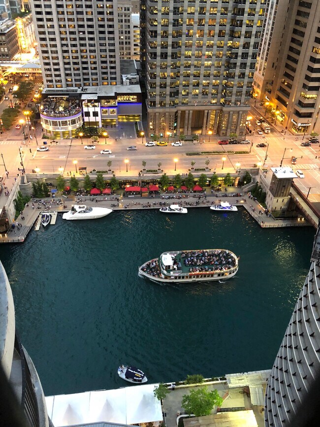 View from balcony - 300 N State St Apartments