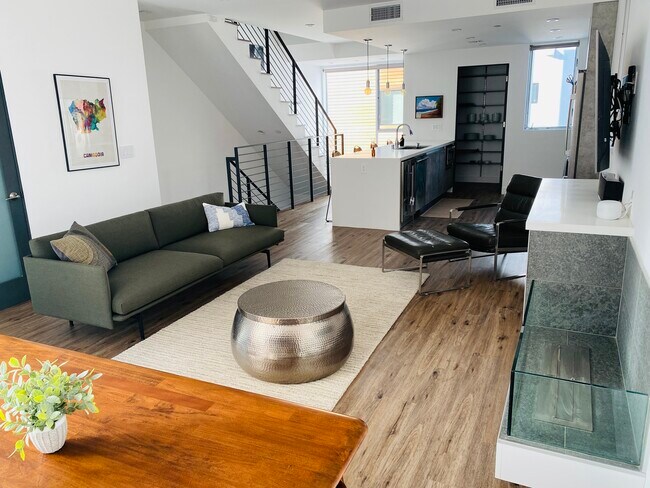 2nd Floor Living Room (with Clean Burning Bio-ethanol fireplace) - 7197 Formosa Fusion Ct