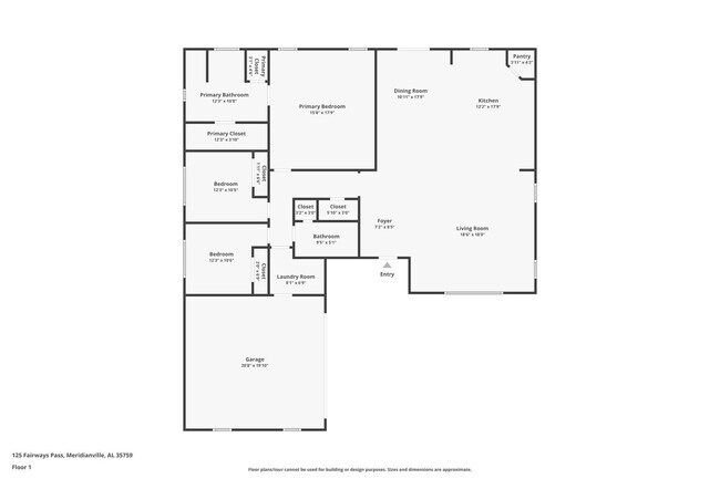 Foto del edificio - New Construction 3 Bed / 2 Bath Home in Meridianville, AL for Rent!