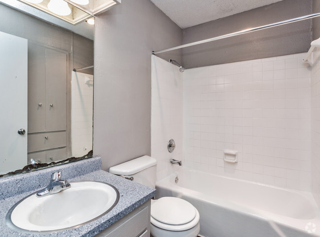 STUDIO 1BR, 1BA - 525SF Bathroom - Aristo at Medical