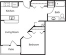 1 Bedroom W2