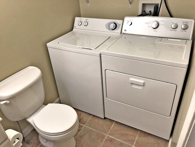 1/2 bath with washer dryer - 94 State St