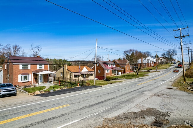 Traditional brick homes are a common sight in the West Mifflin neighborhood.