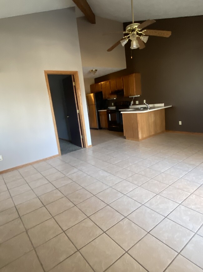 Living - kitchen area - 205 W Cherry St