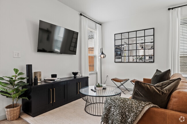 3BR, 2BA - 1,351SF - Living - Villas at Creekside