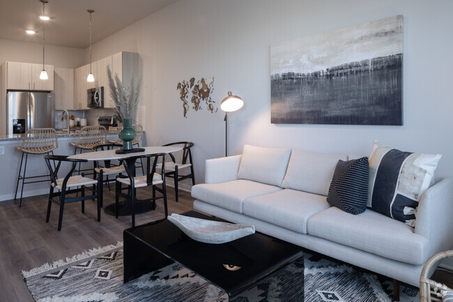 1HAB, 1BA - 675 ft² - Incline 45