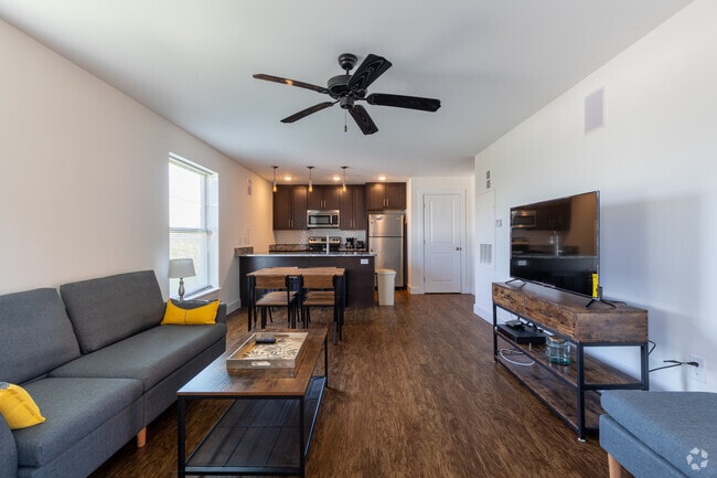 1BR, 1BA - Gish Flats