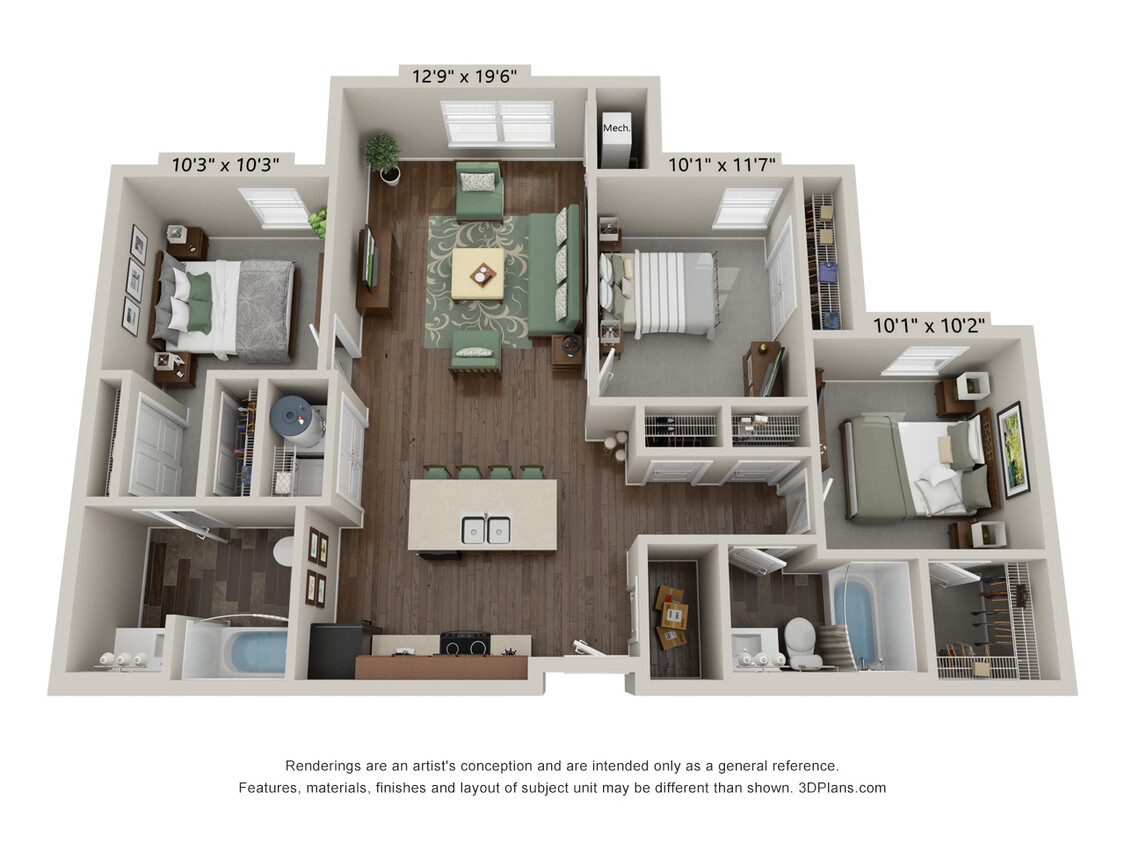 Plano de planta - Latitude Lofts