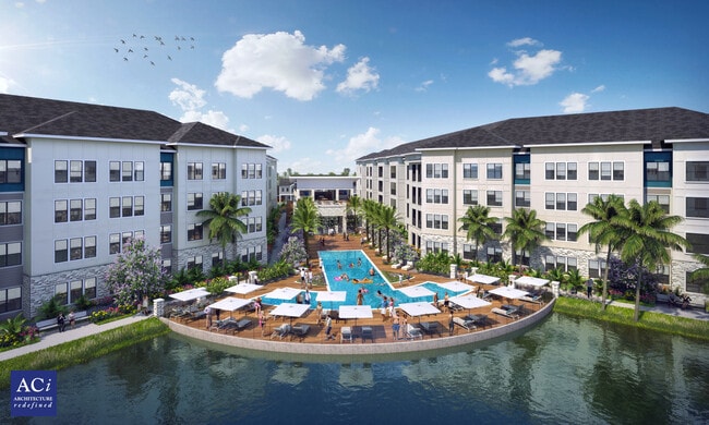 Aston Poolside - Aston Square | Luxury Apartments in Kissimmee, FL
