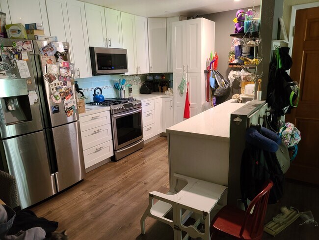 Kitchen, fridge to pantry/broom storage - 3400 Santa Maria Way