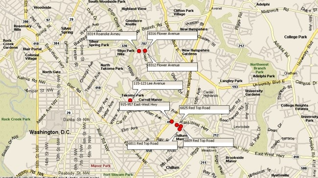 Cartera de Takoma Park - 6811 Red Top Rd