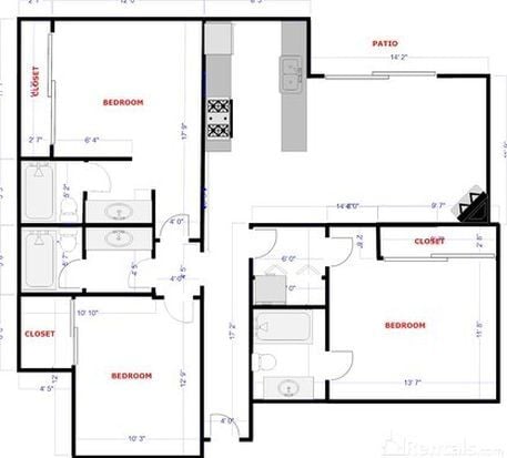 Floorplan - 4131 Udall St