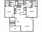 Two Bedroom / Two Bath