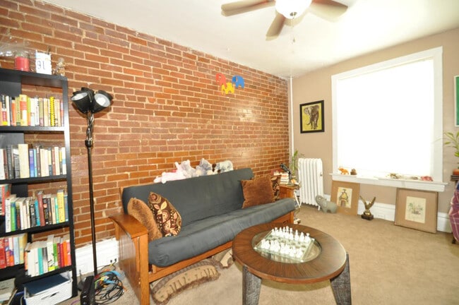 Exposed brick wall - 1863 N Clarkson St