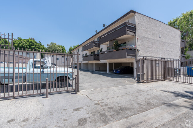 Entry gate - 9929 Sepulveda Blvd