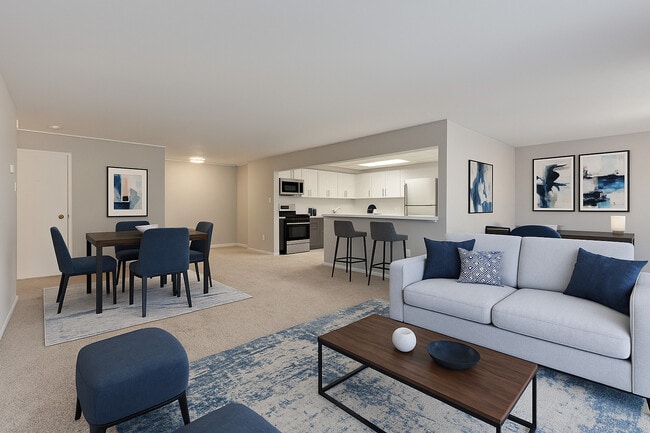Living room - Henry on the Park Apartments