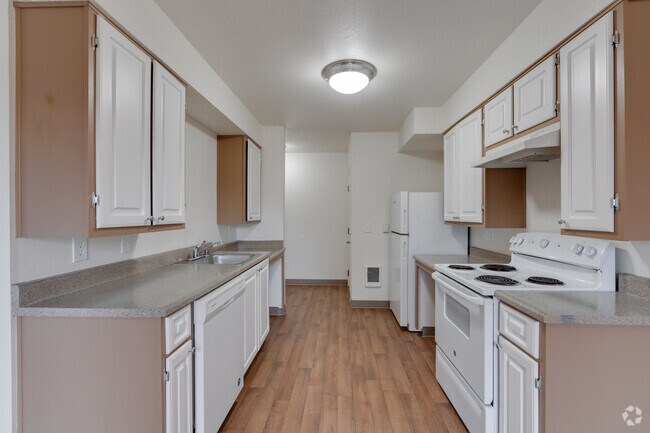1 habitación, 1 baño, ADA - 740 pies cuadrados - Cocina - Jefferson Place Apartments