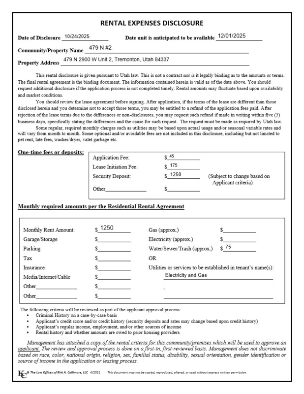 Foto del edificio - 479 N 2900 W