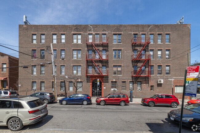 Main front view. - 65-14-65-22 Fresh Pond Rd