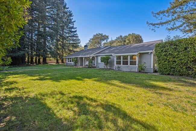 Building Photo - Private Gated Atherton Estate with Heated Pool & Lush Grounds