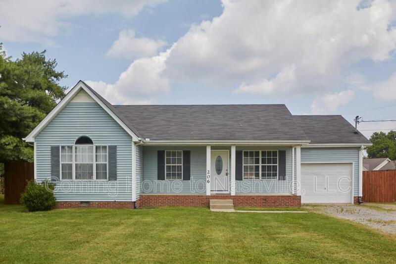206 Vernon Traylor Dr, Smyrna, TN 37167 House Rental in Smyrna, TN