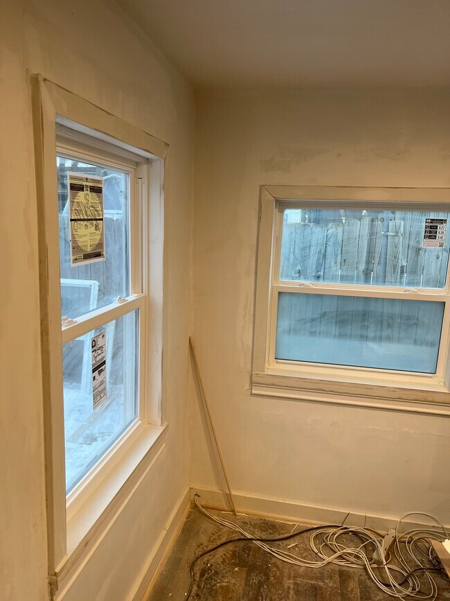 All new windows threw out the house - 1709 S Blaine St
