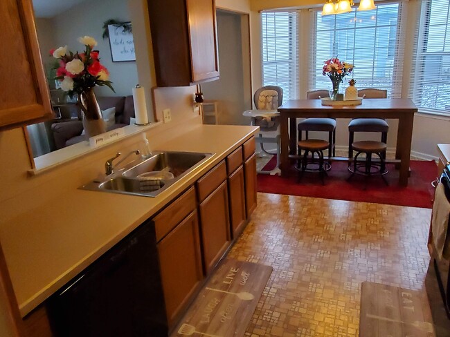 Kitchen table area near large window - 1359 Apple Blossom Dr