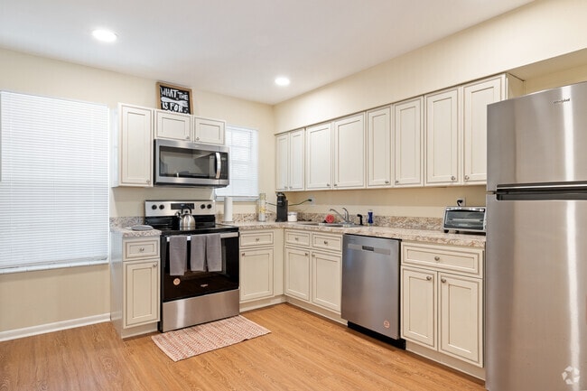 2BR, 1BA - 1,000SF Kitchen - Jackson Properties Apartments