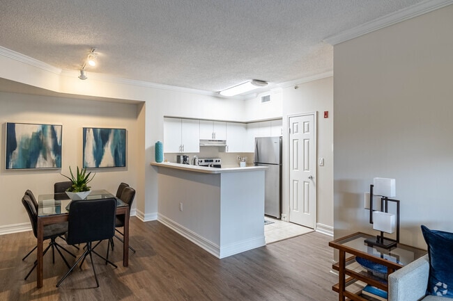 2 BR, 2 BA - 1,278SF - Kitchen/Dinning Room - Fountain House Apartments
