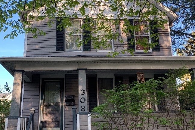 Front of 2flat - 308 Marengo Ave