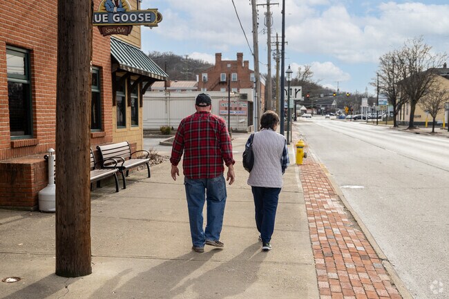 Sharonville has many walkable streets.