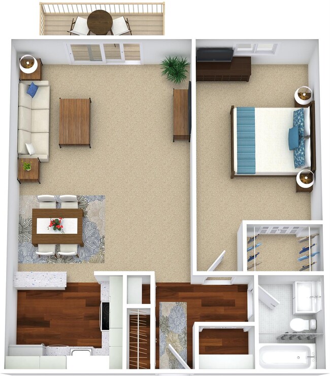 Interior Photo - Gleason Lake