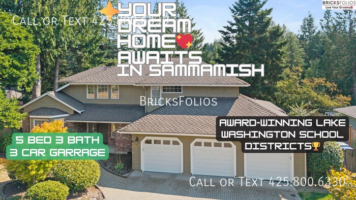 Foto principal - Luxurious 5-bedroom home in Sammamish with...
